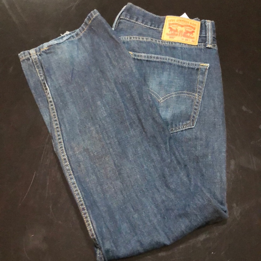 Levi 505s 36 waist 32 length